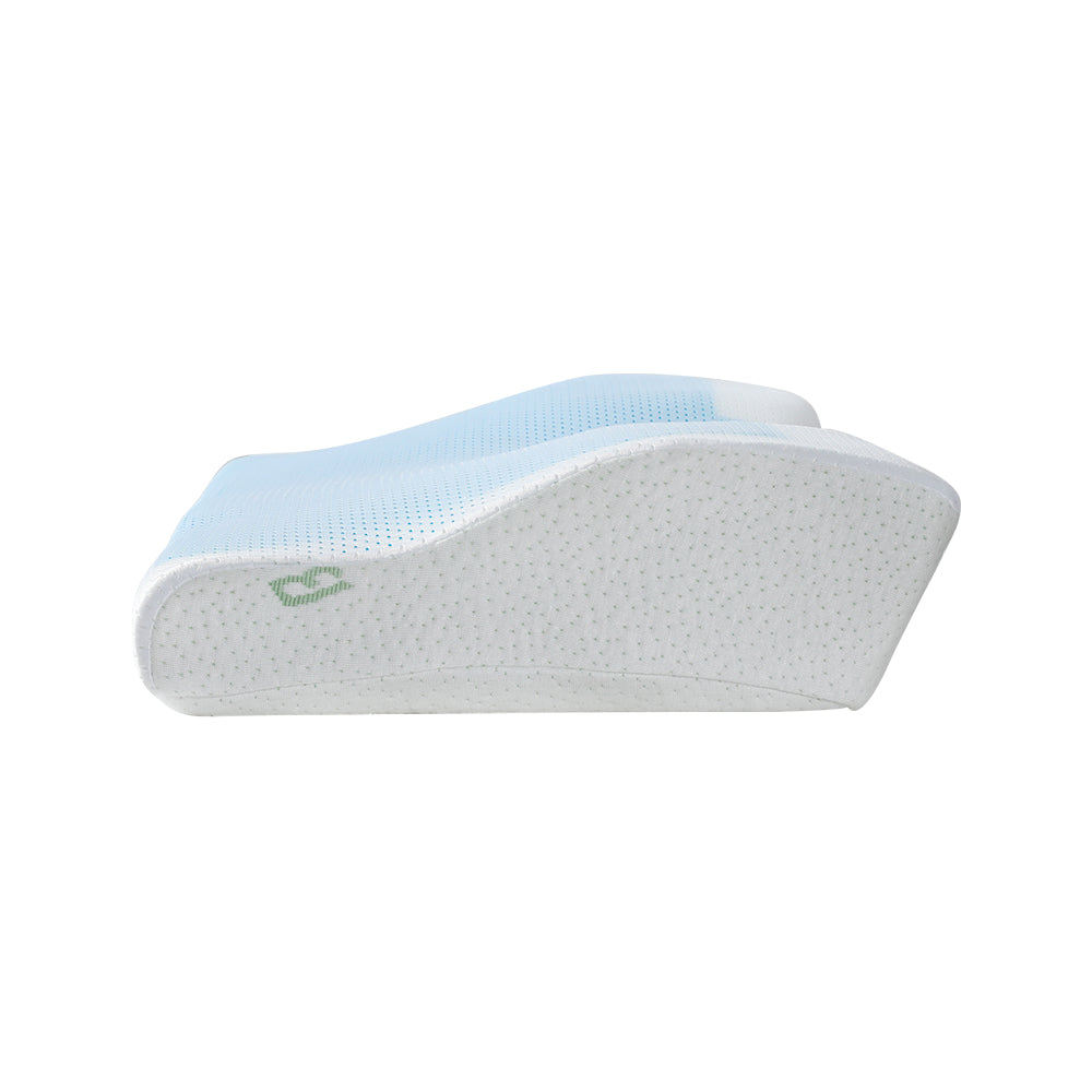 Giselle Bedding Memory Foam Contour Pillow Cool Gel Bamboo Cover Awezingly