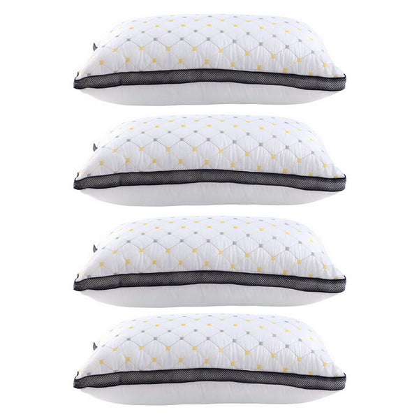 Giselle 4pcs Pillows Microfibre Awezingly