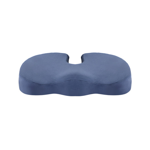 Giselle Bedding Seat Cushion Memory Foam Pillow Back Pain Relief Chair Pad Blue Awezingly