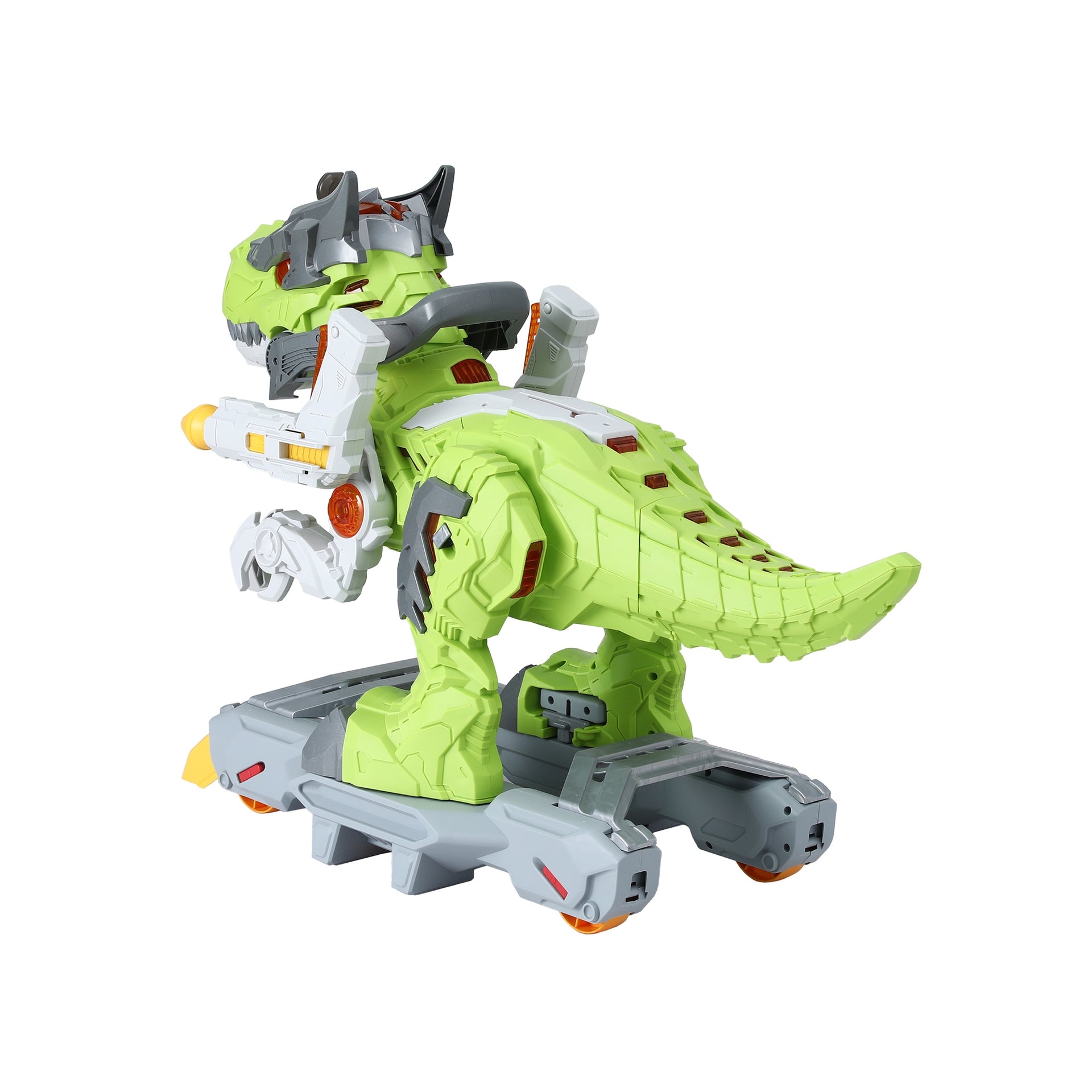 Keezi Kids Dinosaur Ride On Push Car Toy with Spray Function Indoor Outdoor Toys Awezingly