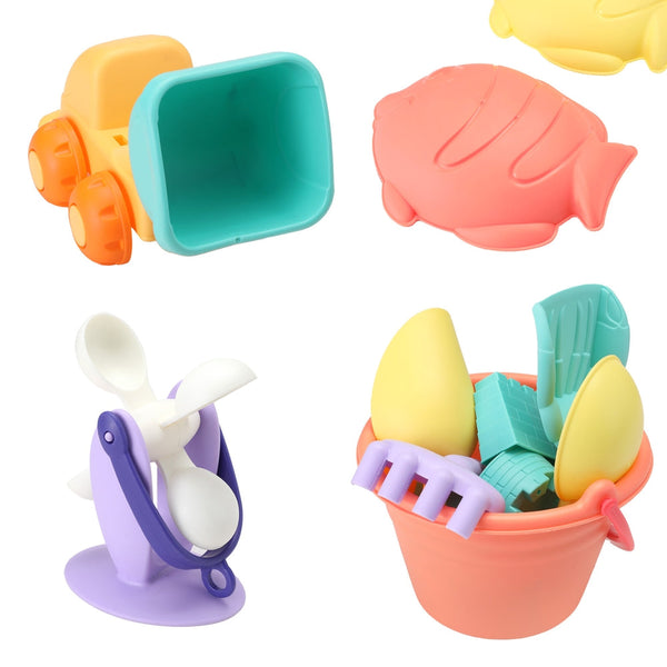 Keezi Kids Water Table Tool Kit Sand Truck Windmill Bucket Shovel Sandpit Toys Keezi