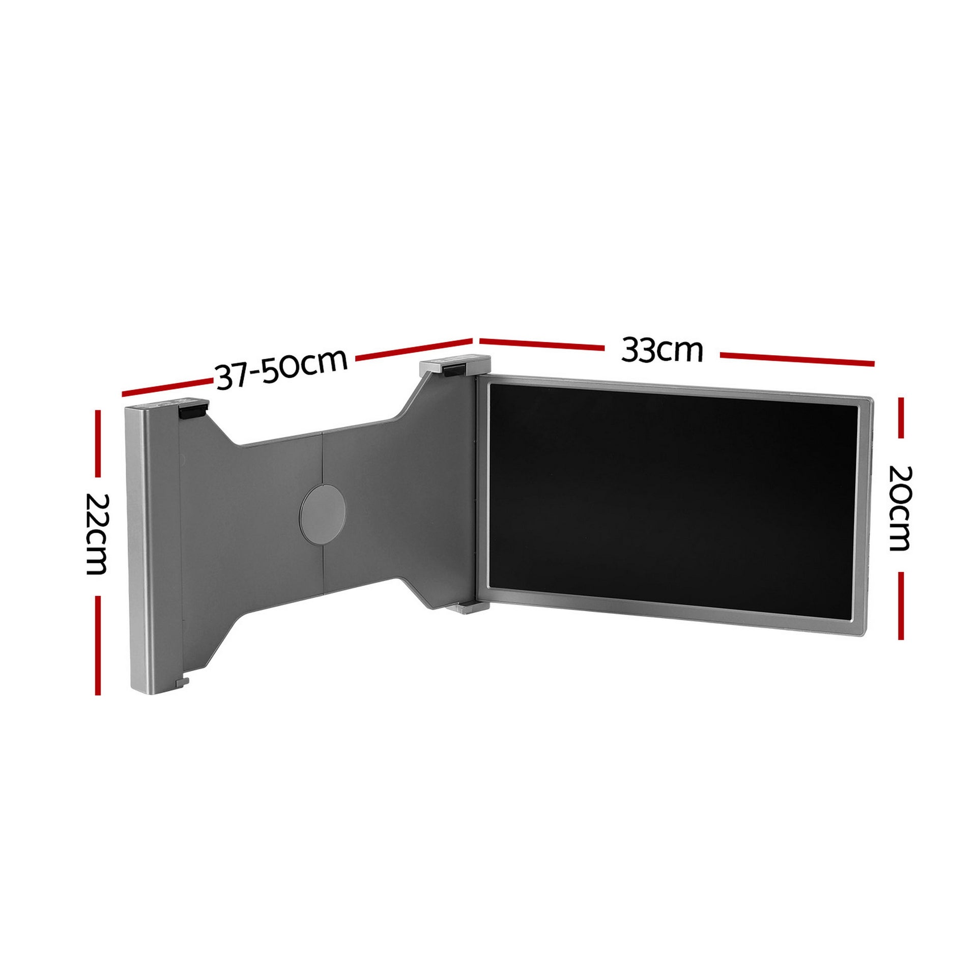 Devanti Portable Monitor Laptop Screen Extender Dual Display 1080P IPS USB C Awezingly