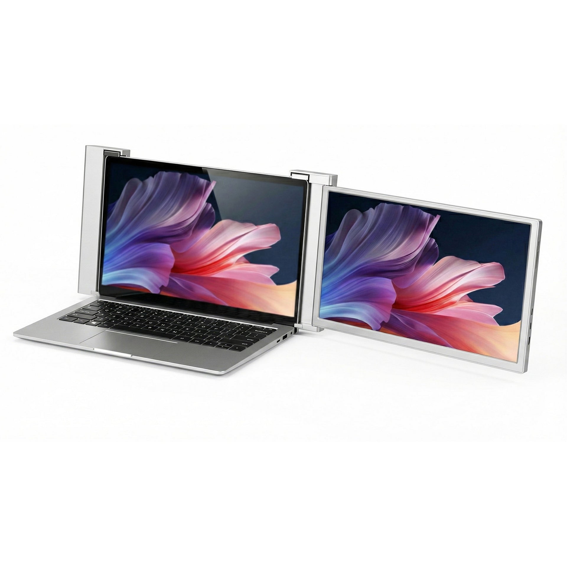 Devanti Portable Monitor Laptop Screen Extender Dual Display 1080P IPS USB C Awezingly