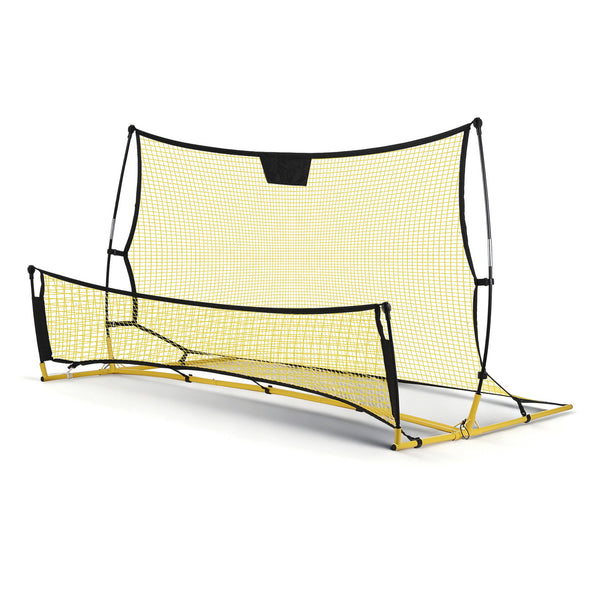 Everfit 2.1m Football Soccer Net Portable Goal Net Rebounder Sports Training Yellow Everfit