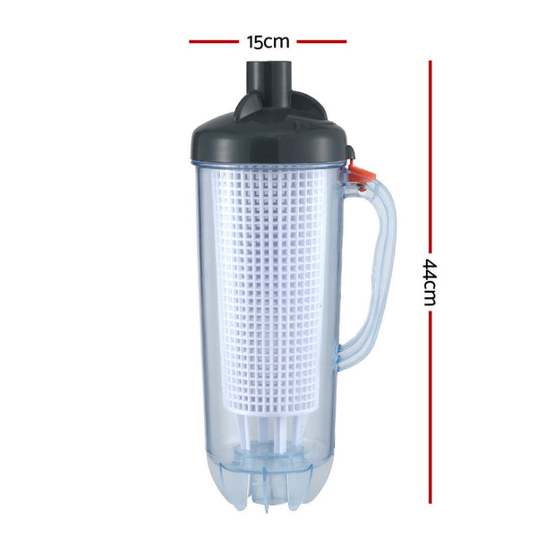 Aquabuddy Pool Leaf Canister Cleaner Suction Catcher In-ground Swimming Pools Aquabuddy