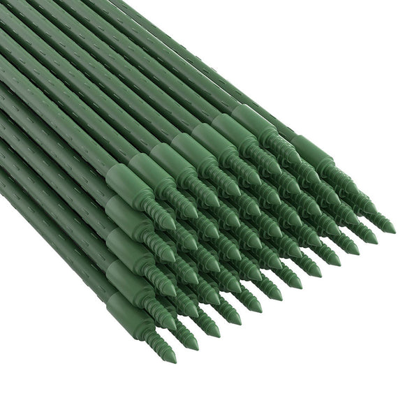 Green Fingers Garden Stakes Metal Plant Support 48pcs 60x1.1CM Greenfingers