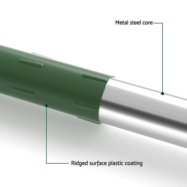 Green Fingers Garden Stakes Metal Plant Support 48pcs 60x1.1CM Greenfingers