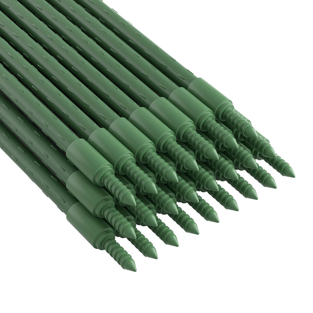 Green Fingers Garden Stakes Metal Plant Support 24pcs 92x1.1CM Greenfingers