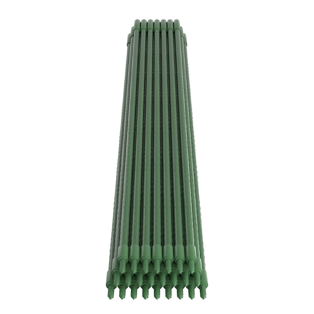 Green Fingers Garden Stakes Metal Plant Support 24pcs 92x1.1CM Greenfingers