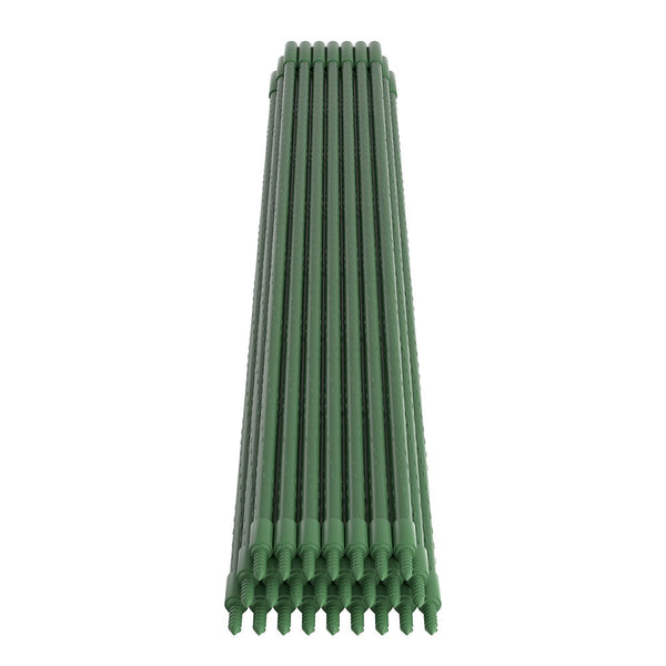 Green Fingers Garden Stakes Metal Plant Support 24pcs 92x1.1CM Greenfingers