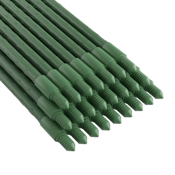 Green Fingers Garden Stakes Metal Plant Support 24pcs 92x1.6CM Greenfingers