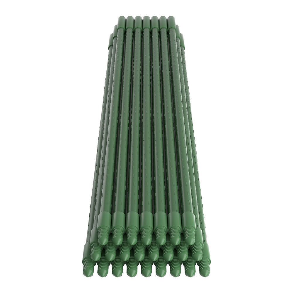 Green Fingers Garden Stakes Metal Plant Support 24pcs 92x1.6CM Greenfingers