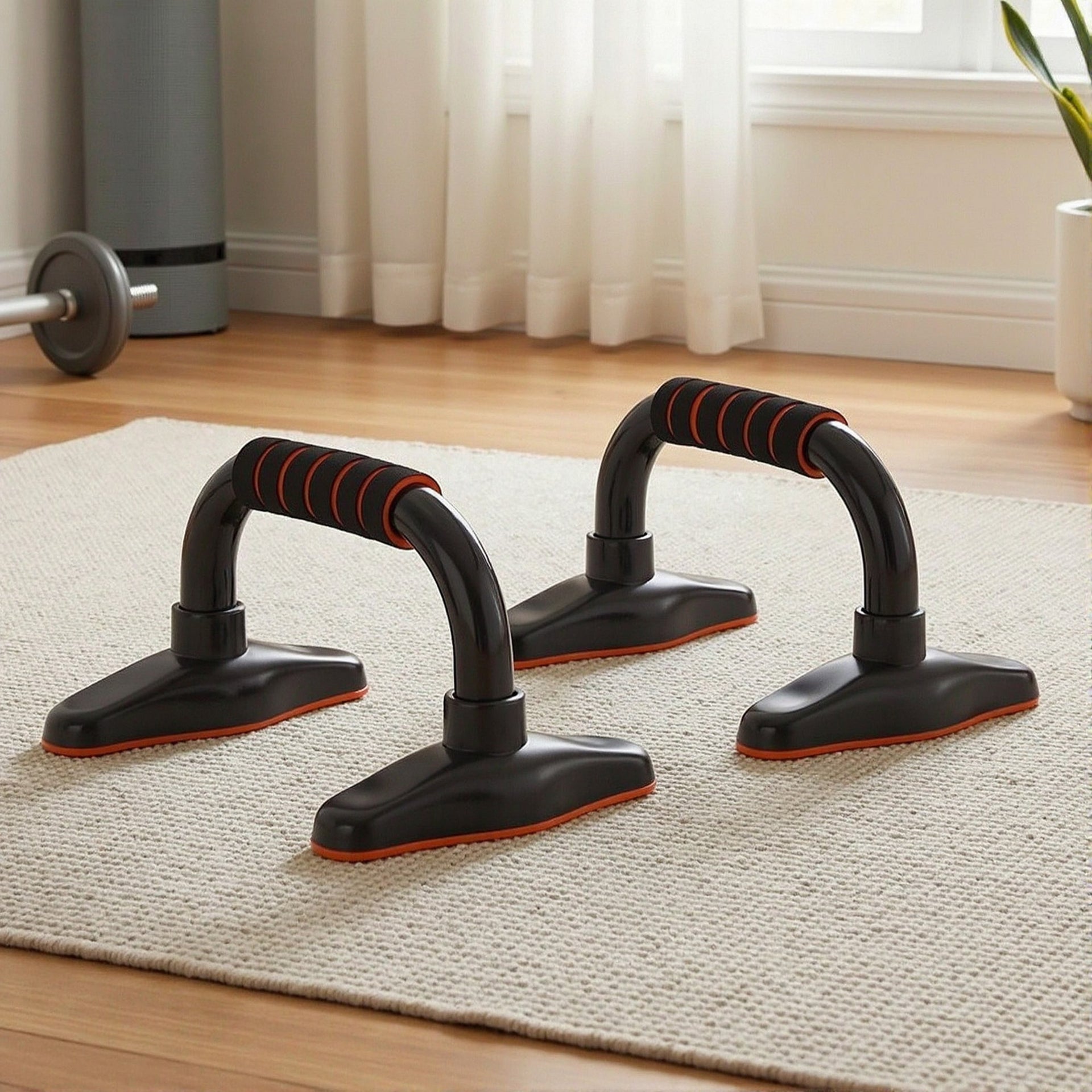 Everfit Push Up Bars Stands Parallel Handles Home Gym Fitness Strength Training Awezingly
