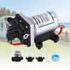 Giantz 12V DC Water Pump, 11.3LPM 55PSI 3 GPM Self-Priming RV Water Pressure Pump with Automatic Pressure Switch, for RV Marine Camping Yacht Garden Fresh Water Diaphragm, 2088-554-144 Replacement