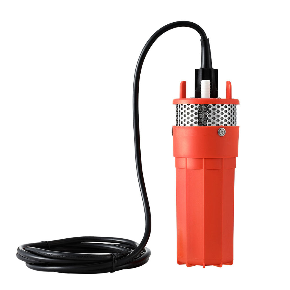 Giantz Submersible Solar Water Pump 24V 70M Head Deep Well Bore Self-priming Does Not Apply