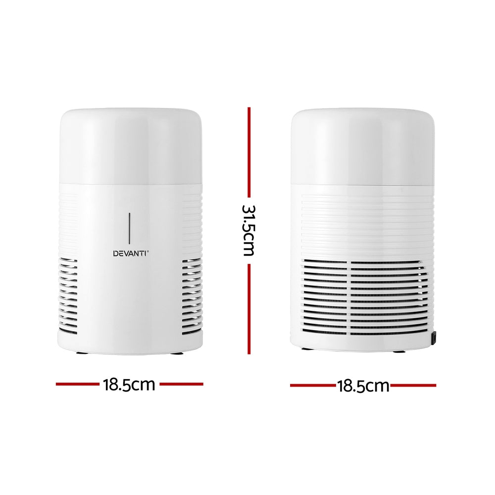 Devanti Air Purifier HEPA Filter Home Purifiers Dust Sensor PM2.5 Remover Devanti