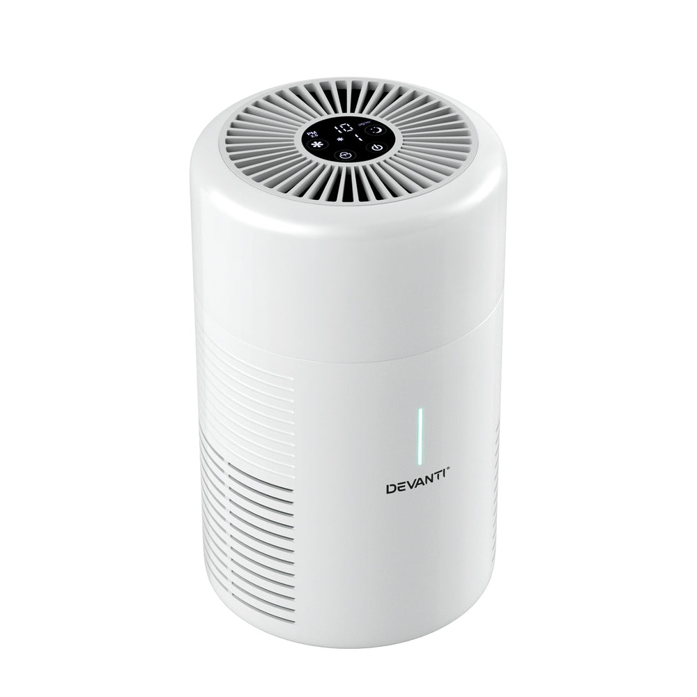 Devanti Air Purifier HEPA Filter Home Purifiers Dust Sensor PM2.5 Remover Devanti