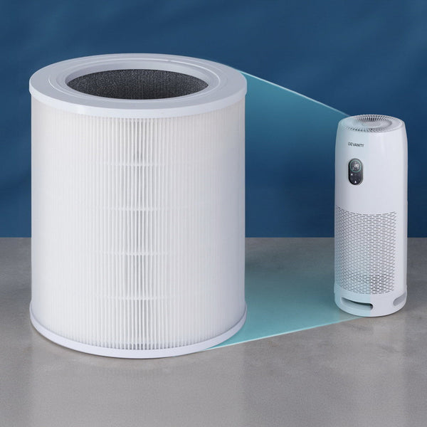 Devanti Air Purifier 4 Layers HEPA Replacement Filter Awezingly