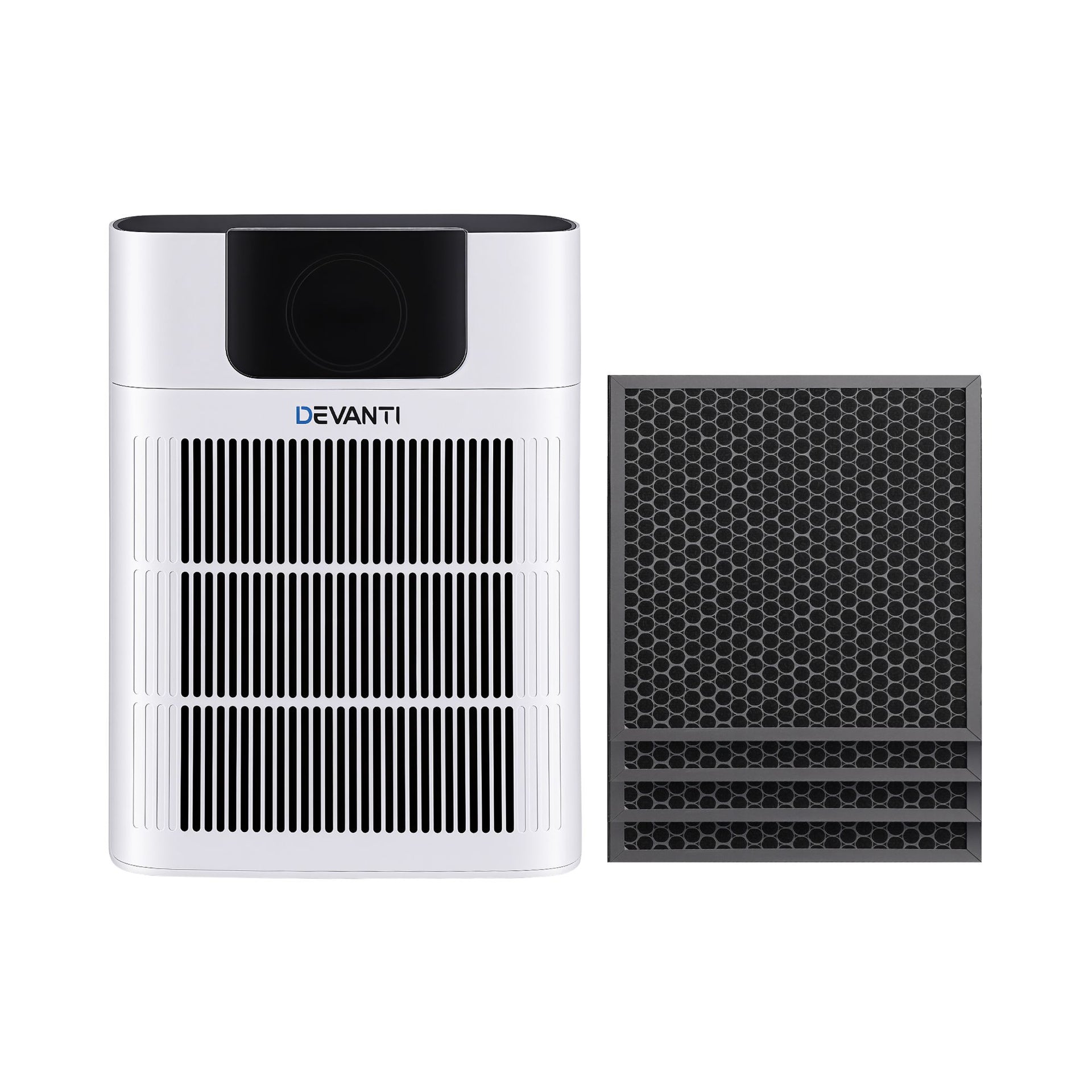 Devanti Pet Air Purifier H12 HEPA Filter Cleaner Replacement Filter White Awezingly