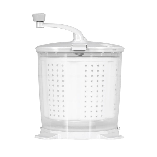 Devanti Portable Washing Machine Manual Spin Dryer Compact for Camping Caravan Apartment Awezingly