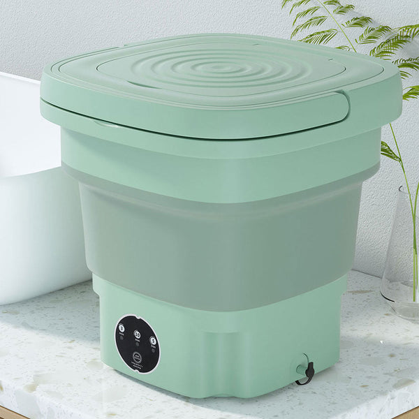 Devanti Portable Washing Machine 8L Green Devanti