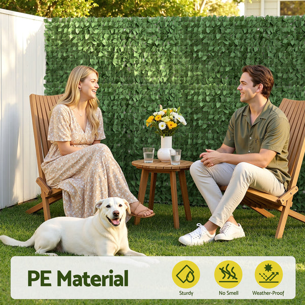 Gardeon Artificial Ivy Privacy Fence Screen Greenery Backdrop Panel for Balcony Patio Garden Gardeon