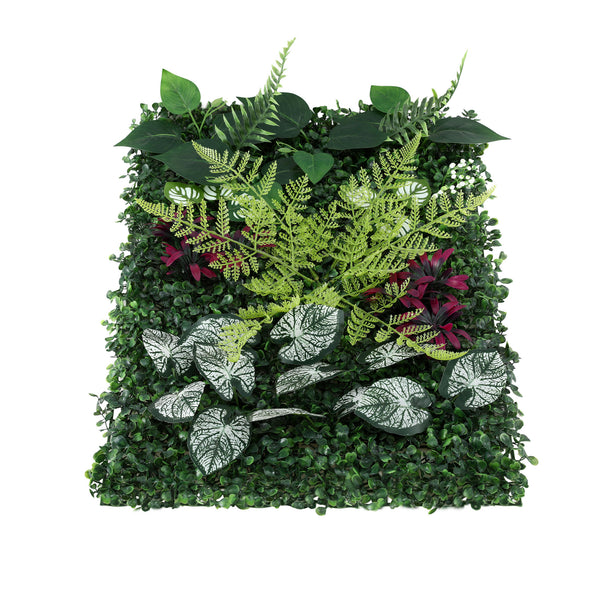 Gardeon 4PCS Artificial Plant Wall Panels 40X60CM Boxwood Panel Flower Backdrop Backyard Green Decor Awezingly