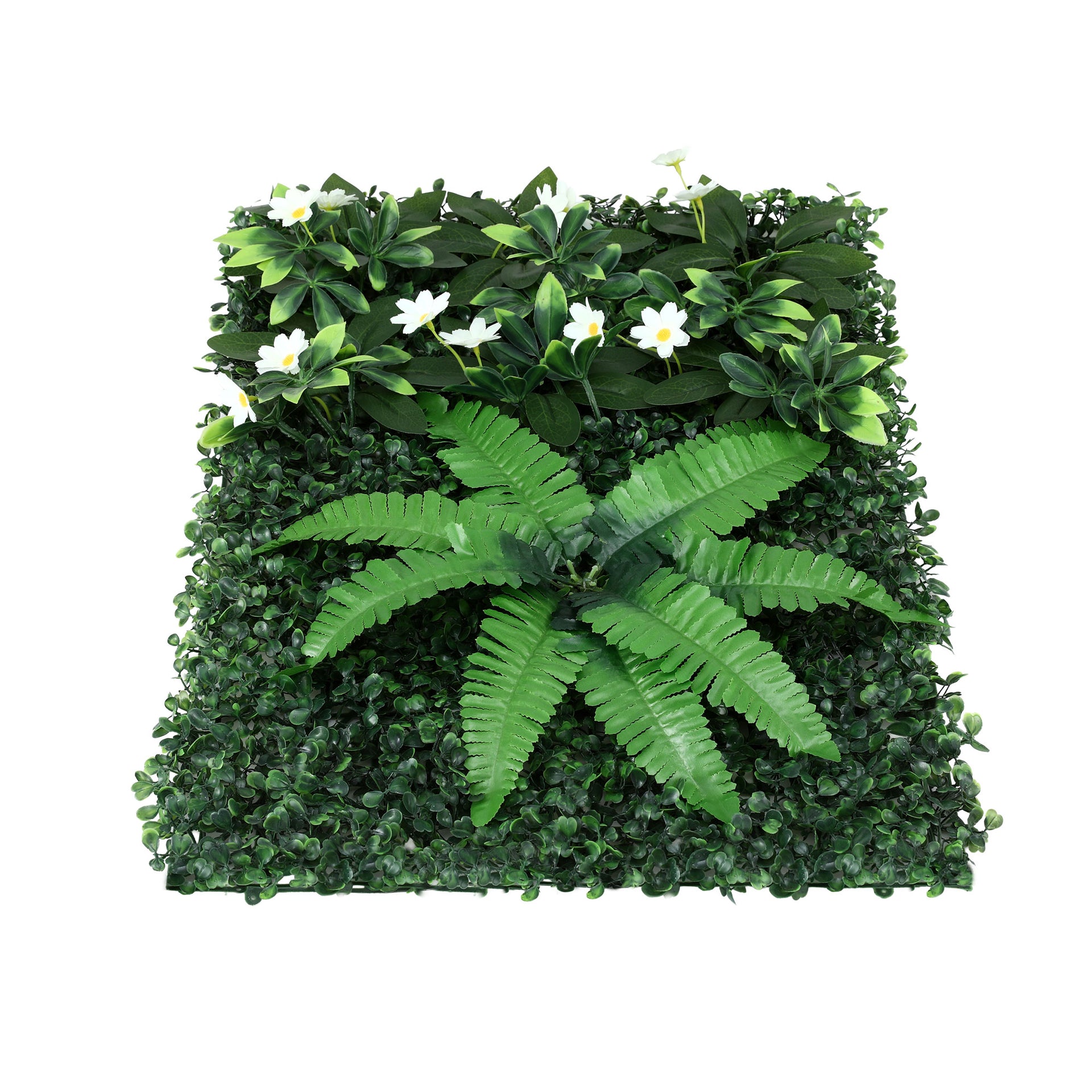 Gardeon 4PCS Artificial Plant Wall Panels 40X60CM Boxwood Panel Leaf Backdrop Backyard Green Decor Awezingly