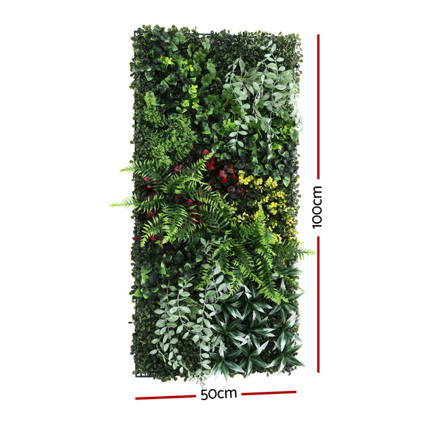 Gardeon Artificial Plant Wall Panels 50X100CM Boxwood Panel Hedge Grass Backdrop Backyard Green Decor Gardeon
