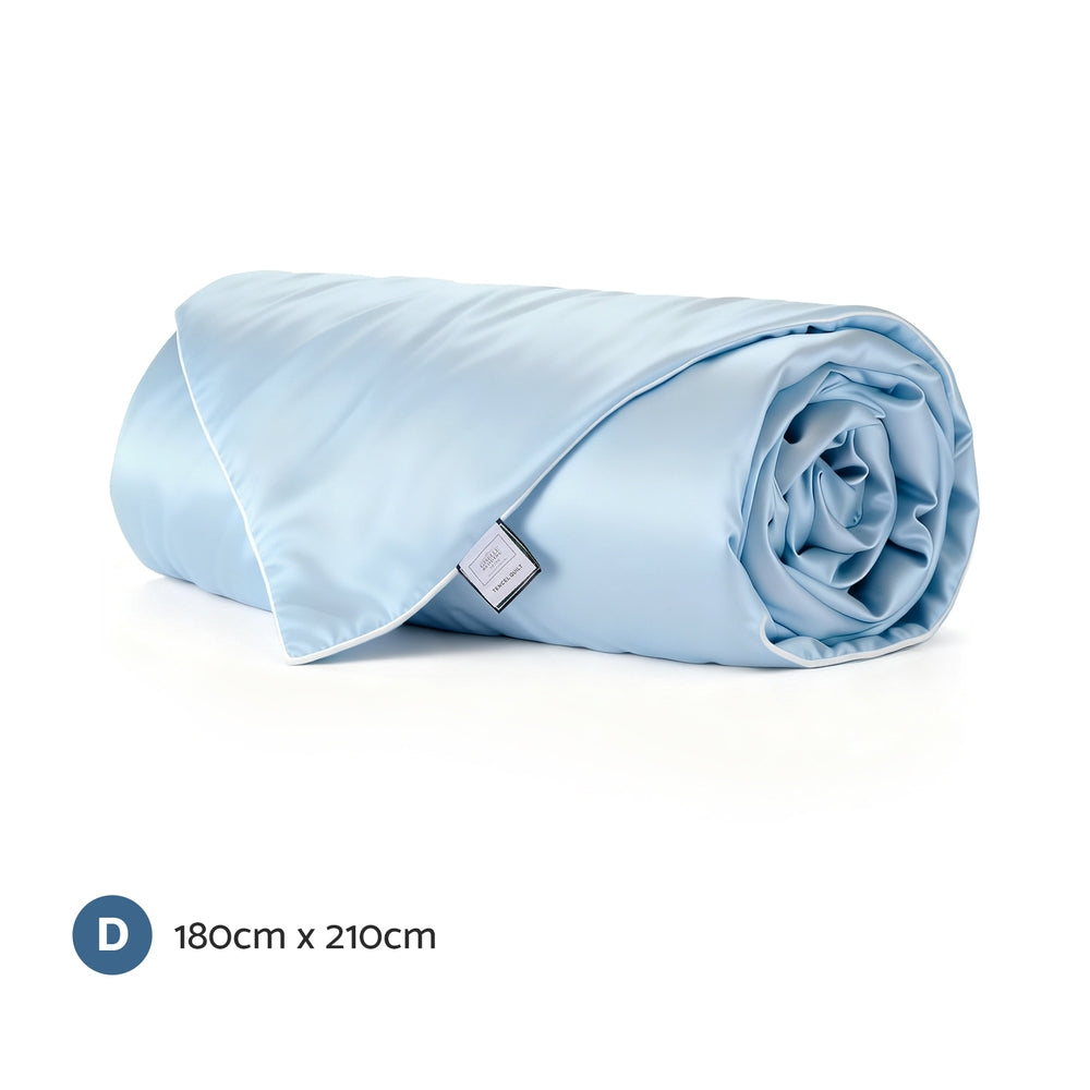 Giselle Tencel Quilt 200GSM Summer Quilts Comforter Doona Light Weight Soft Throw Blanket Double Giselle Bedding