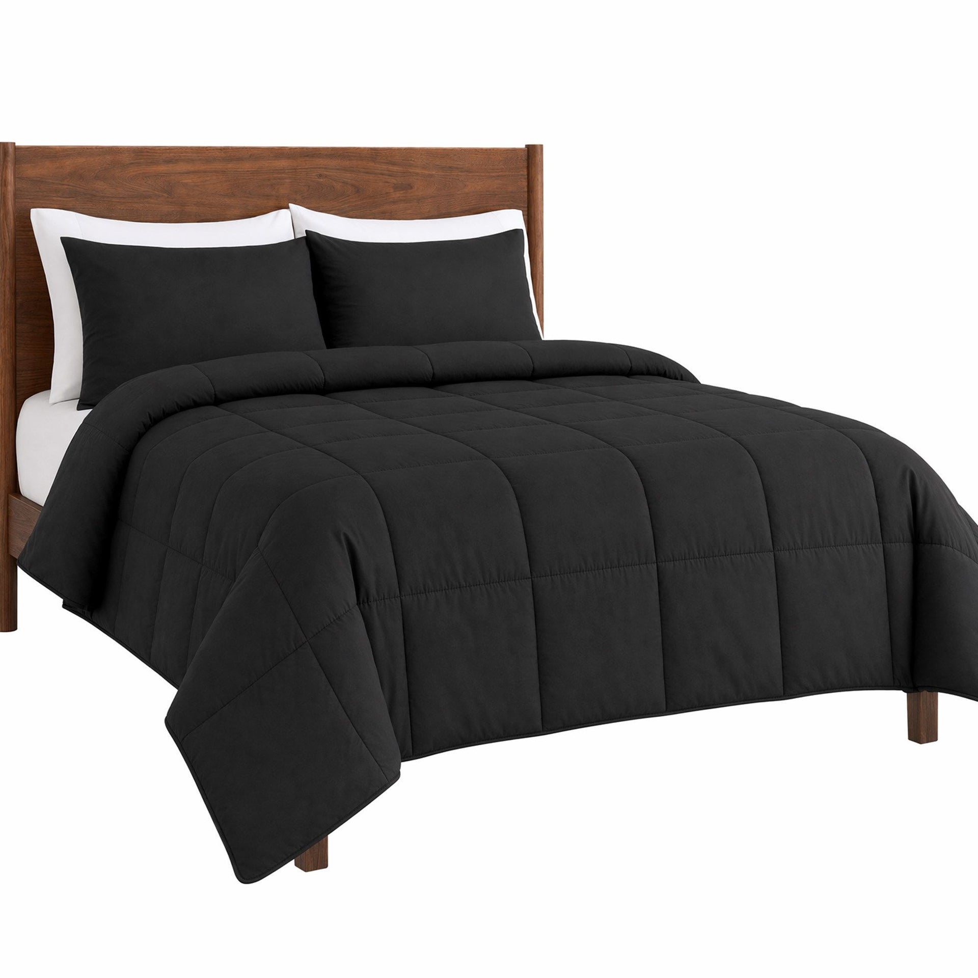 Giselle 200GSM Bamboo Microfibre Queen Quilt Lightweight All Season Doona Duvet Awezingly
