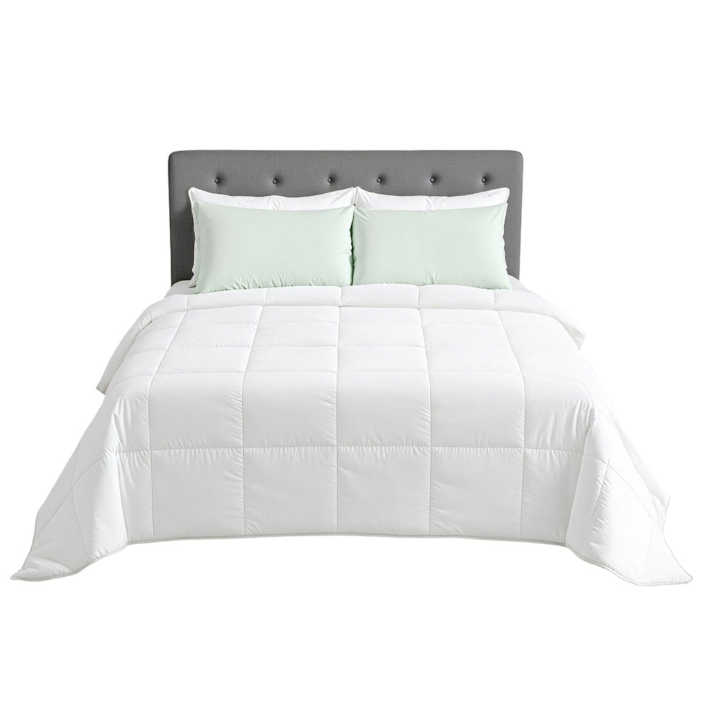 Giselle Bedding 200GSM Bamboo Quilt Summer Quilts All Season Doona Duvet Lightweight Super King Awezingly