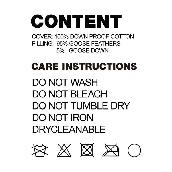 Giselle Bedding 700GSM Goose Down Feather Quilt Double Awezingly