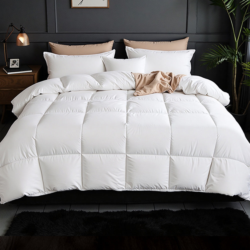 Giselle Bedding 800GSM Goose Down Feather Quilt Winter Blanket Duvet Comforter Single Giselle Bedding