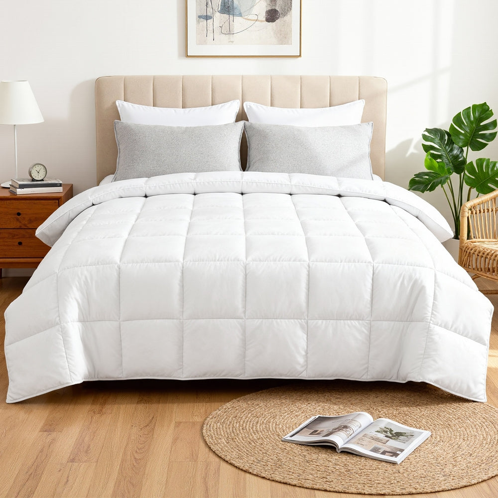 Giselle Bedding Super King Size 400GSM Microfiber Quilt All Season Duvet Quilts Comforter Winter Summer Giselle Bedding