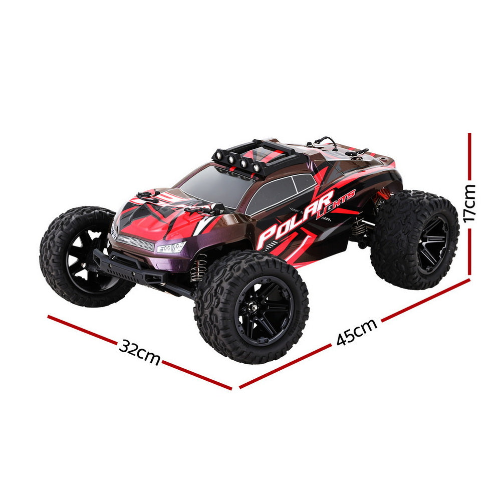 Keezi Kids Remote Control Car Off-Road Truck with Lights Electric Vehicle Toys Awezingly