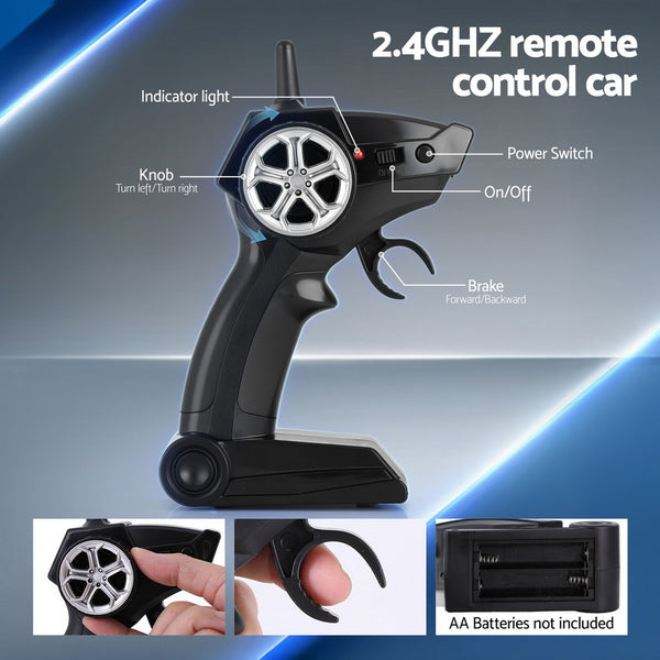 Keezi Kids Remote Control Car 5KM/H Off-Road Truck Electric Vehicle Outdoor Toys Awezingly