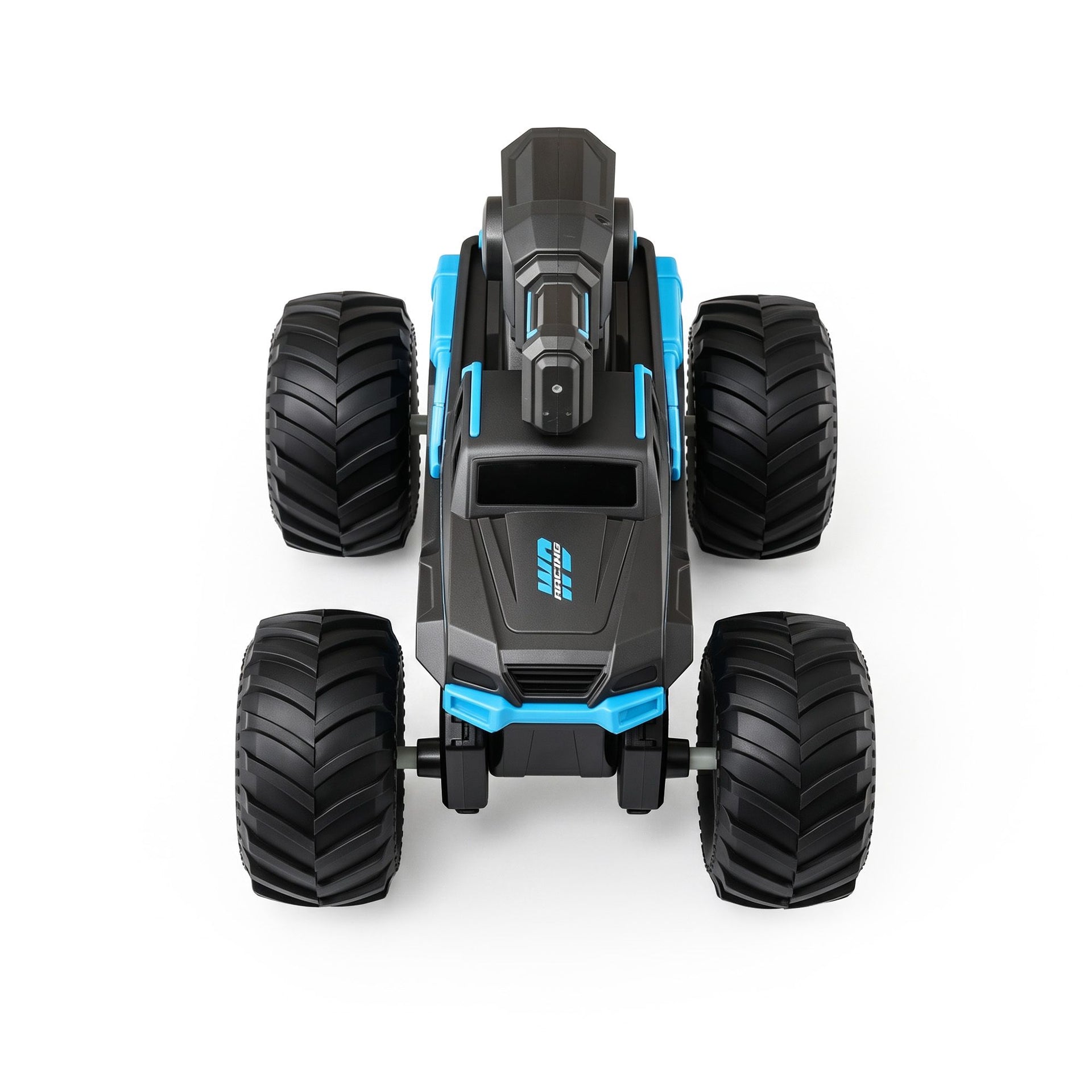 Keezi Kids Amphibious 2.4GHz Remote Control Car Boat with Water Spray Blue Awezingly