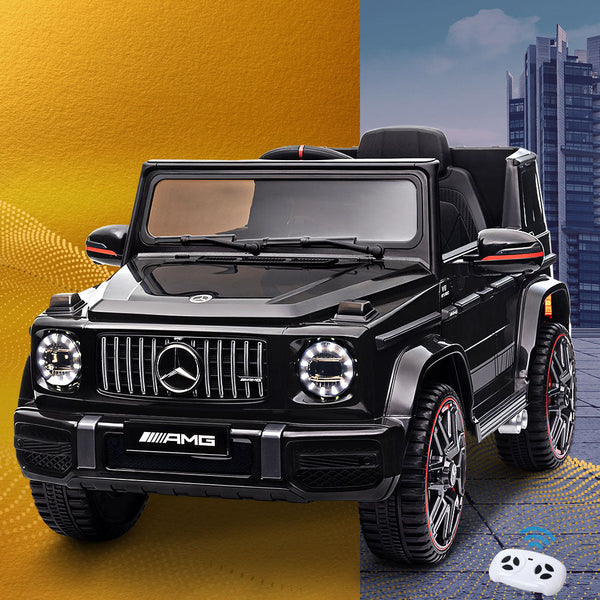 Mercedes-Benz Kids Ride On Car Electric AMG G63 Licensed Remote Cars 12V Black Mercedes-Benz