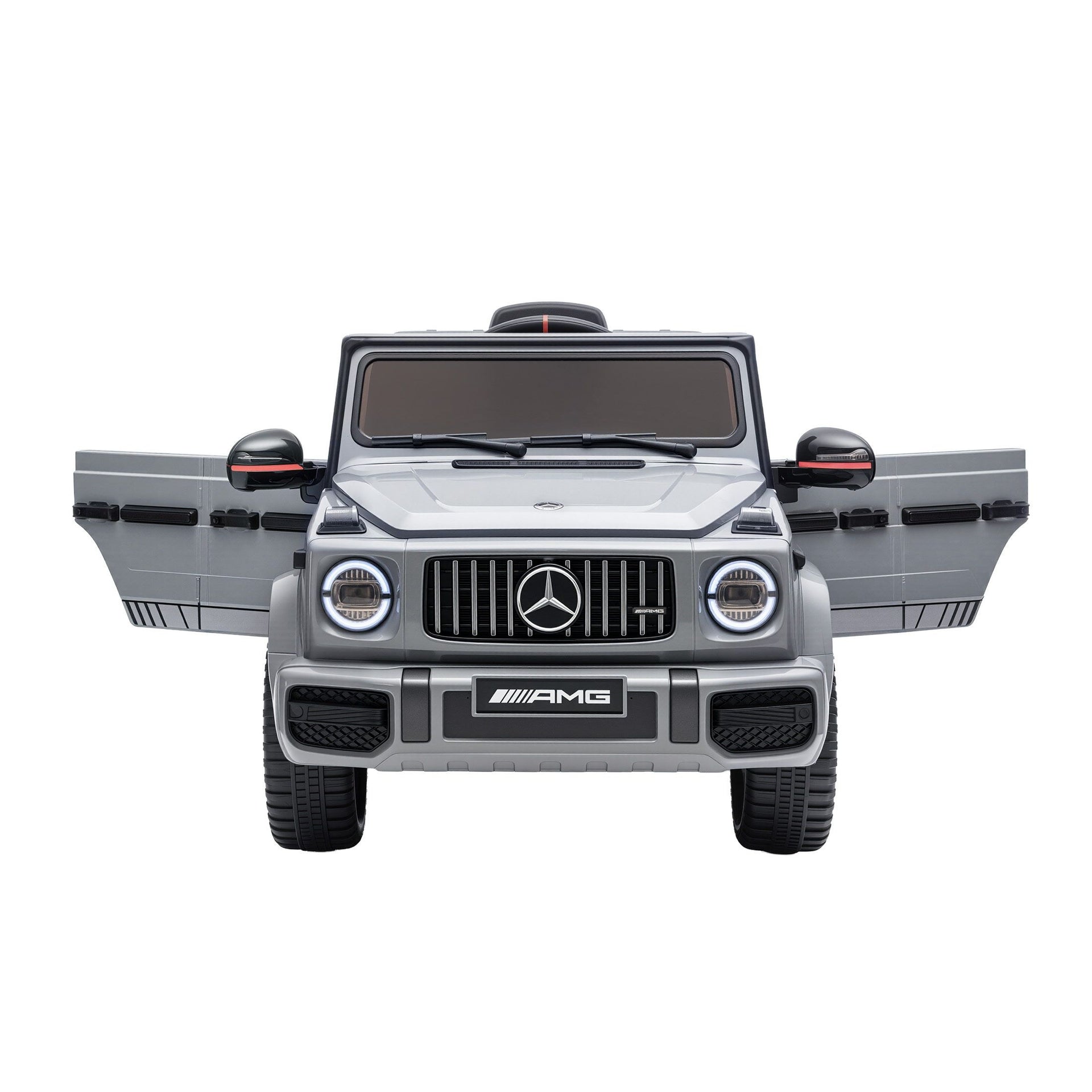 Kids Electric Ride On Car G63 Toy Cars Remote Control Grey Rigo