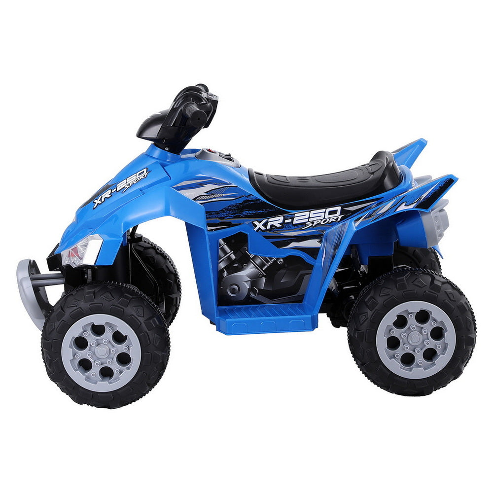 Rigo Kids Ride On Car ATV Quad Motorbike Electric Outdoor Toys 12V Blue Awezingly
