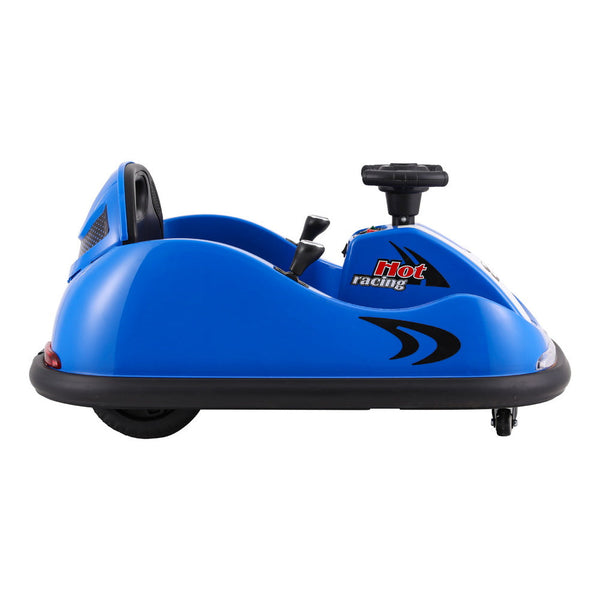 Rigo Kids Ride On Car Bumper Kart 6V Electric Toys Cars Remote Control Blue Rigo