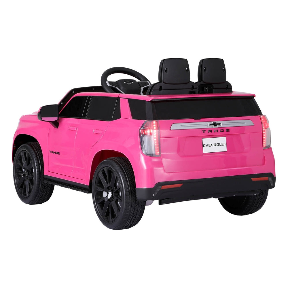 Kids Ride On Car Licensed Chevrolet Tahoe Electric Toys Horn Remote 12V Pink Does Not Apply