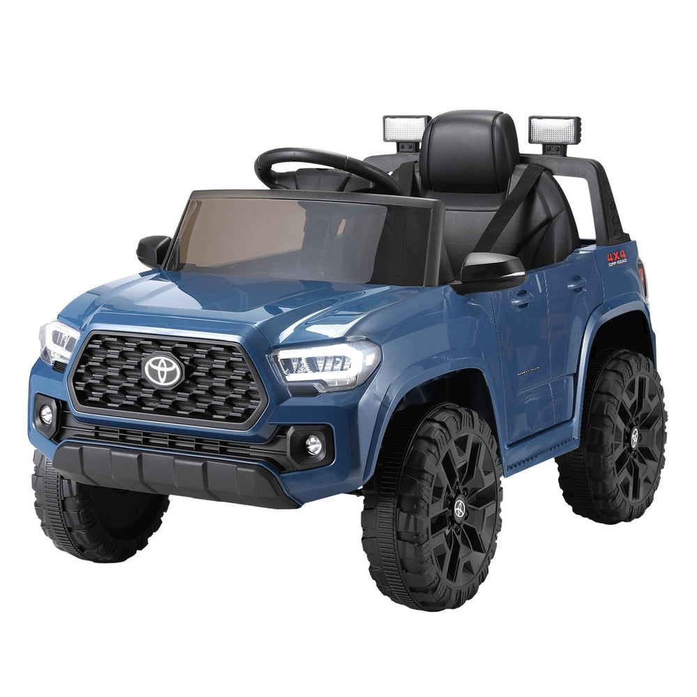 Kids Electric Ride On Car Toyota Tacoma Off Road Jeep Toy Cars Remote 12V Blue Does not apply