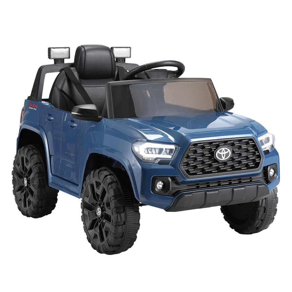 Kids Electric Ride On Car Toyota Tacoma Off Road Jeep Toy Cars Remote 12V Blue Does not apply