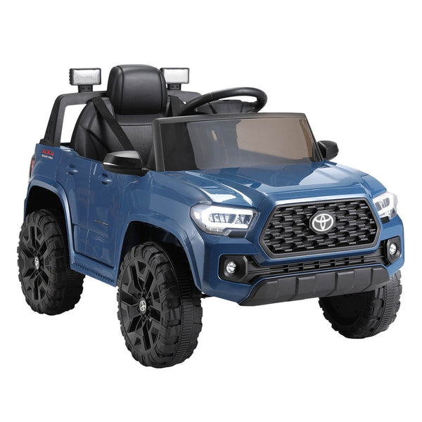 Kids Electric Ride On Car Toyota Tacoma Off Road Jeep Toy Cars Remote 12V Blue Does not apply