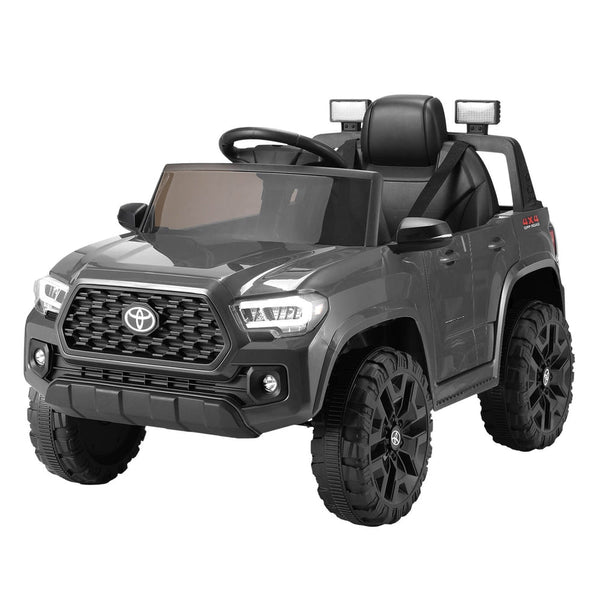 Kids Electric Ride On Car Toyota Tacoma Off Road Jeep Toy Cars Remote 12V Grey Does not apply