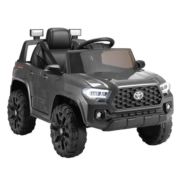 Kids Electric Ride On Car Toyota Tacoma Off Road Jeep Toy Cars Remote 12V Grey Does not apply