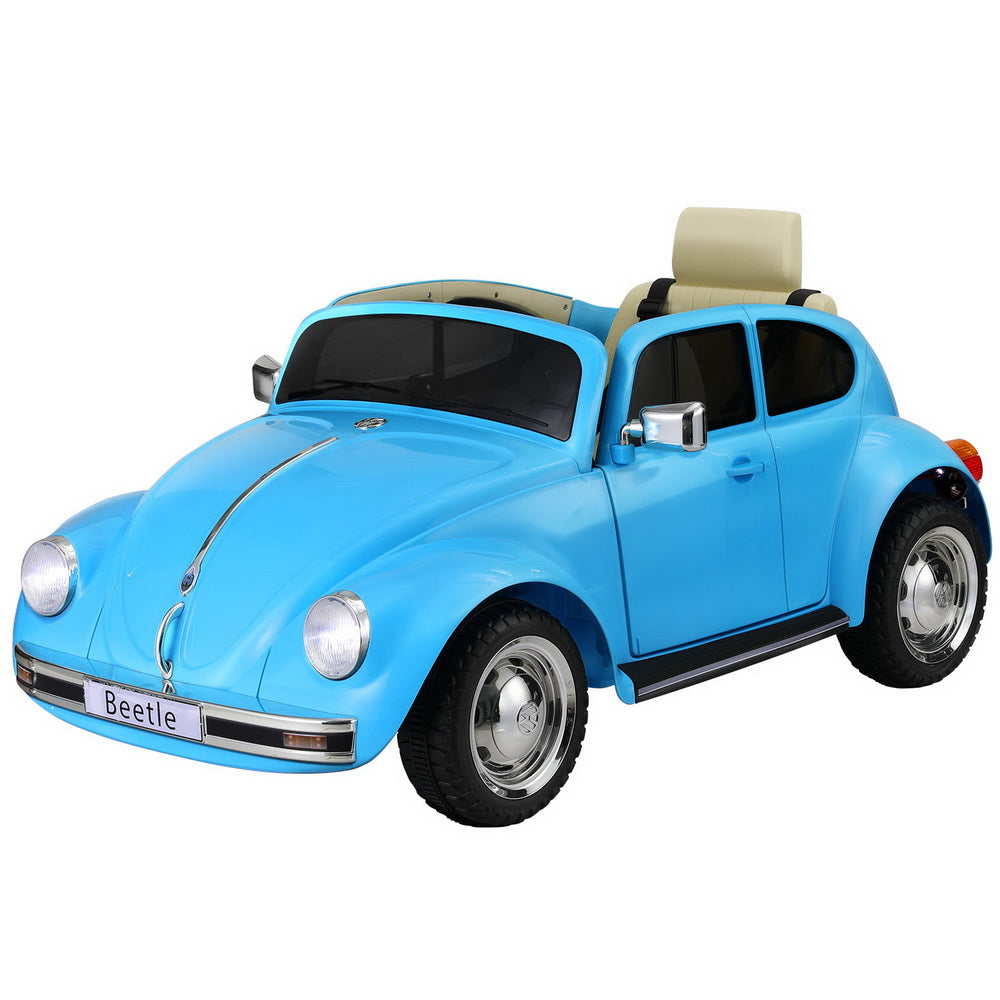 Kids Ride On Car Licensed Volkswagen Beetle Electric Toys Horn Remote 6V Blue Does not apply