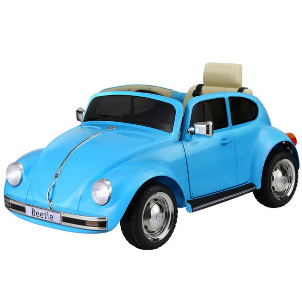 Kids Ride On Car Licensed Volkswagen Beetle Electric Toys Horn Remote 6V Blue Does not apply